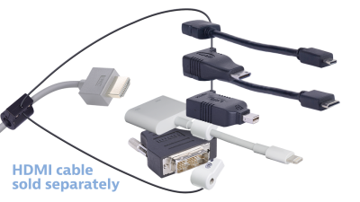 Liberty AV DL-AR2550 | Base Security Clamp, Cable and Hardware For DL-AR System 2 Security