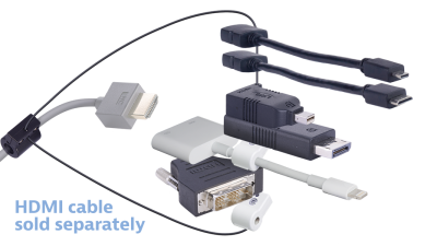 Liberty AV DL-AR2553 | Base Security Clamp, Cable and Hardware For DL-AR System 2 Security