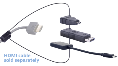 Liberty AV DL-AR2580 | Base Security Clamp, Cable and Hardware For DL-AR System Adapter