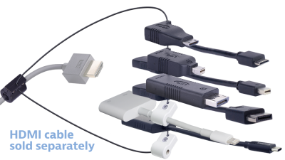 Liberty AV DL-AR2605 | Universal HDMI Adapter Ring Complete Assembly with 5 Adapters