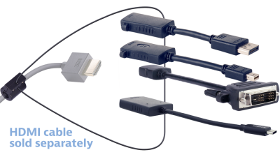 Liberty AV DL-AR4195 | Base Security Clamp, Cable and Hardware For DL-AR System 4K