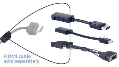Liberty AV DL-AR4206 | Base Security Clamp, Cable and Hardware For DL-AR System 4K