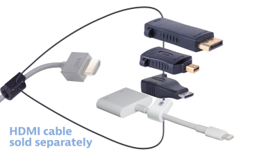 Liberty AV DL-AR4781 | Universal HDMI Adapter Ring Complete Assembly with 5 Adapters