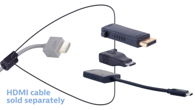 Liberty AV DL-AR4903 | Base Security Clamp, Cable and Hardware For DL-AR System Adapter