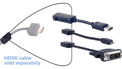 Liberty AV DL-AR4904 | Base Security Clamp, Cable and Hardware For DL-AR System 4K