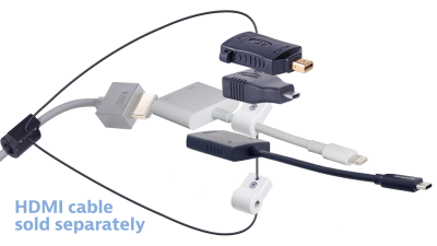 Liberty AV DL-AR5150 | Base Security Clamp, Cable and Hardware For DL-AR System 2 Security