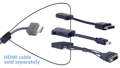 Liberty AV DL-AR5180 | Base Security Clamp, Cable and Hardware For DL-AR System Adapter