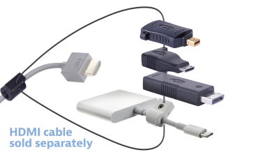 Liberty AV DL-AR5190 | Base Security Clamp, Cable and Hardware For DL-AR System Security
