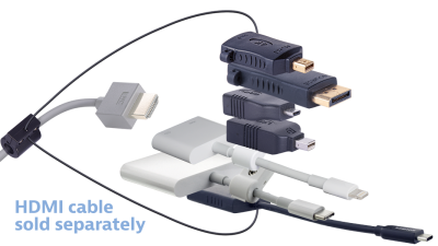 Liberty AV DL-AR5204 | Base Security Clamp, Cable and Hardware For DL-AR System 2 Security