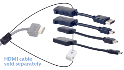 Liberty AV DL-AR5270 | Base Security Clamp, Cable and Hardware For DL-AR System Security