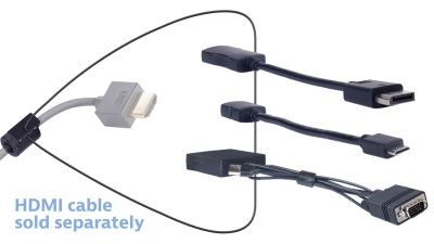 Liberty AV DL-AR5272 | Base Security Clamp, Cable and Hardware For DL-AR System Adapter