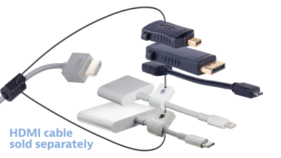 Liberty AV DL-AR5273 | Base Security Clamp, Cable and Hardware For DL-AR System 2 Security