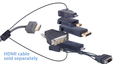 Liberty AV DL-AR8355 | Adapter Security Ring Configuration
