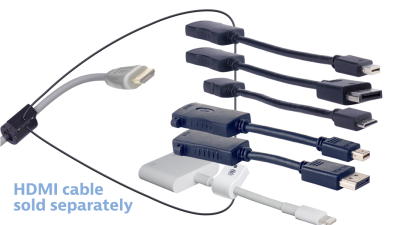 Liberty AV DL-AR9268 | Adapter Security Ring Configuration