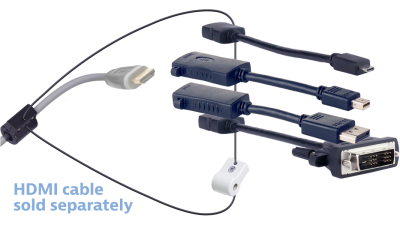 Liberty AV DL-AR9584 | Universal HDMI Adapter Ring Complete Assembly with 5 Adapters