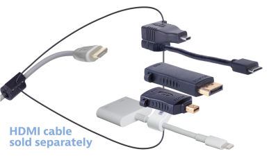 Liberty AV DL-AR9590 | Universal HDMI Adapter Ring Complete Assembly with 5 Adapters