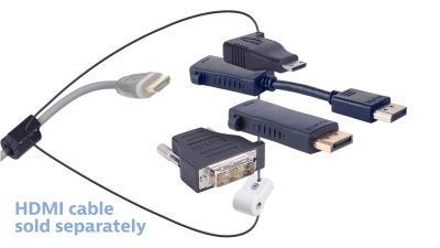 Liberty AV DL-AR9594 | Universal HDMI Adapter Ring Complete Assembly with 5 Adapters