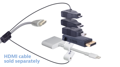 Liberty AV DL-AR9973 | Universal HDMI Adapter Ring Complete Assembly with 5 Adapters