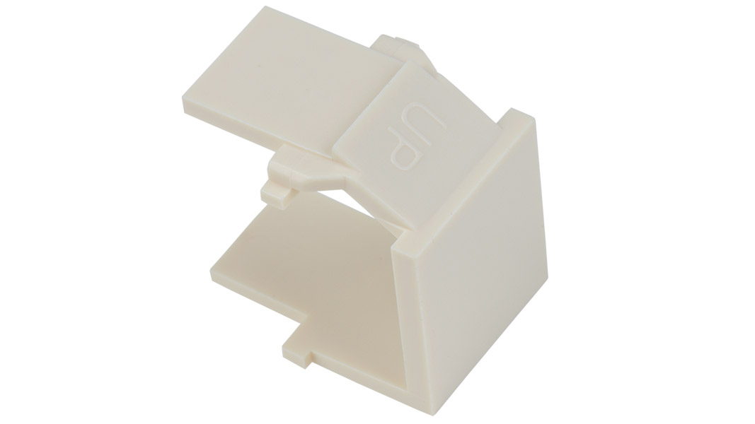Liberty AV ISK-WH | Keystone compatible blank inserts