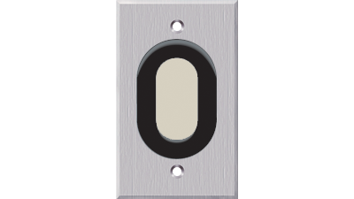 Liberty AV PC-G1960-E-P-C | Panelcrafters Precision Manufactured Bulk wire plate with 1 7/8th inch Grommet hole