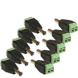 Liberty Security L12DCCON10PKM | 12 Volt DC, Screw Terminal Connector (Male)- PACK OF 10 Package