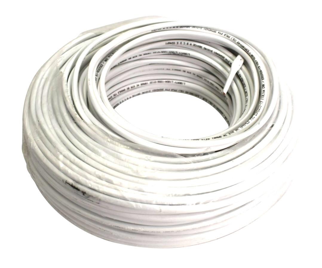 Liberty Security L1804-1006-0122 | Multi-Conductor Cable, 4 Conductor, Bare Copper Conductor, Semi Rigid PVC Insulation