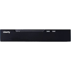 Liberty Security L3NVR4POE | 4 Channel AI NVR, No Storage, 8MP Max Recording, HDMI, VGA, 4Ch 40W POE, 2-Way Audio
