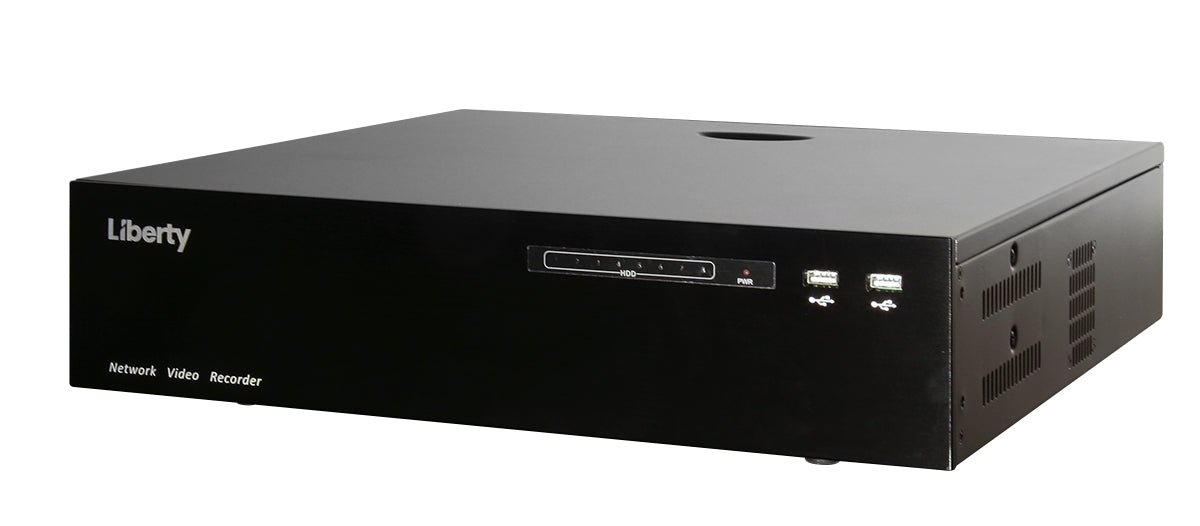 Liberty Security L3NVR6416POE | L3 64-Channel NVR, 16-Channel License