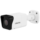 Liberty Security LA5VFBIR120 | 5MP @ 20FPS Varifocal Outdoor Bullet Camera, Auto Focus 2.7~13.5mm, 120’ IR, True WDR, UTC, IP67, 12VDC/24VAC - White