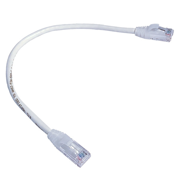 Liberty Security LPC6010WH | CAT6 Patch Cord, 10 ft, White