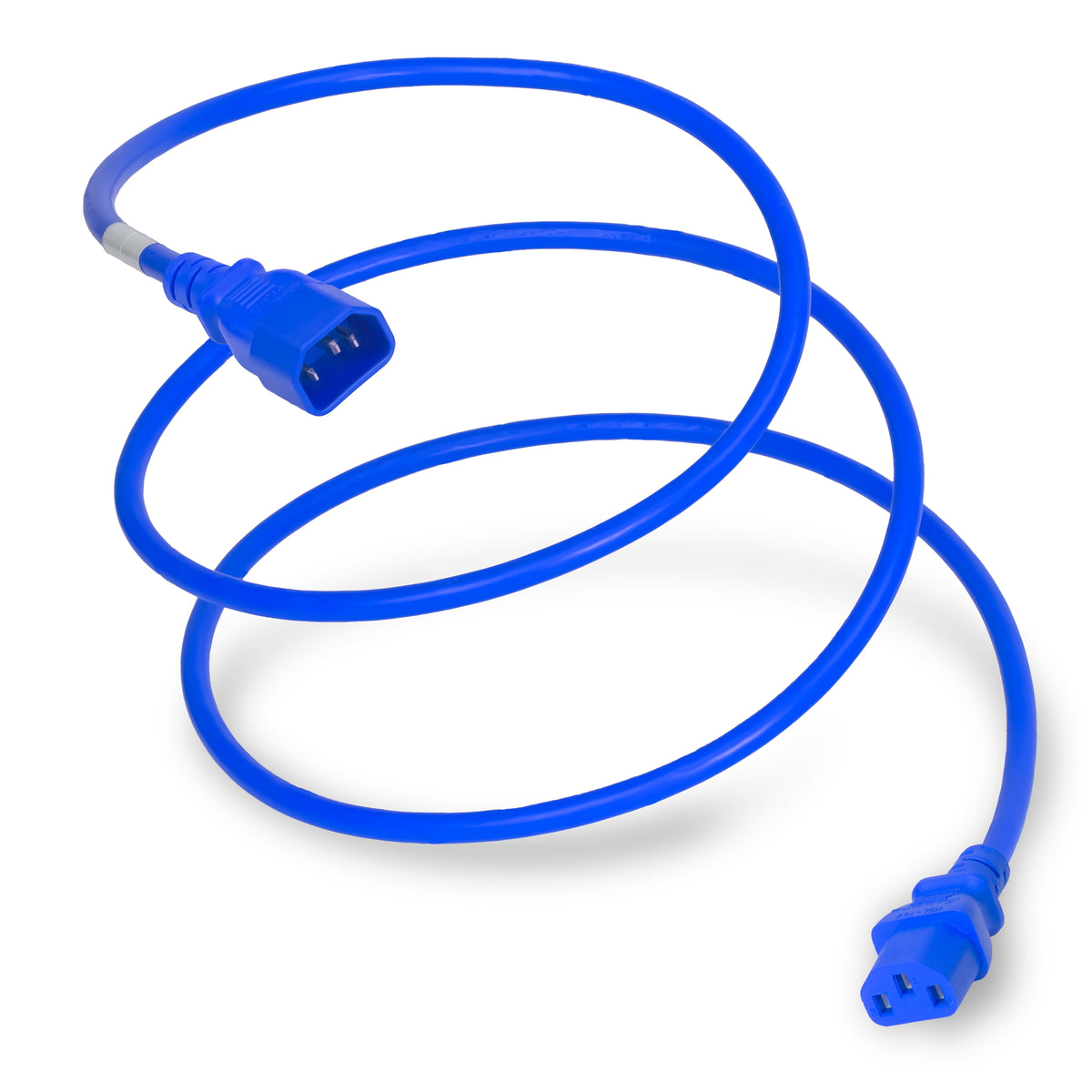 Liberty Security LPH1413-036BLU | Power Cord, 3 ft, C14 Plug to C13 Receptacle