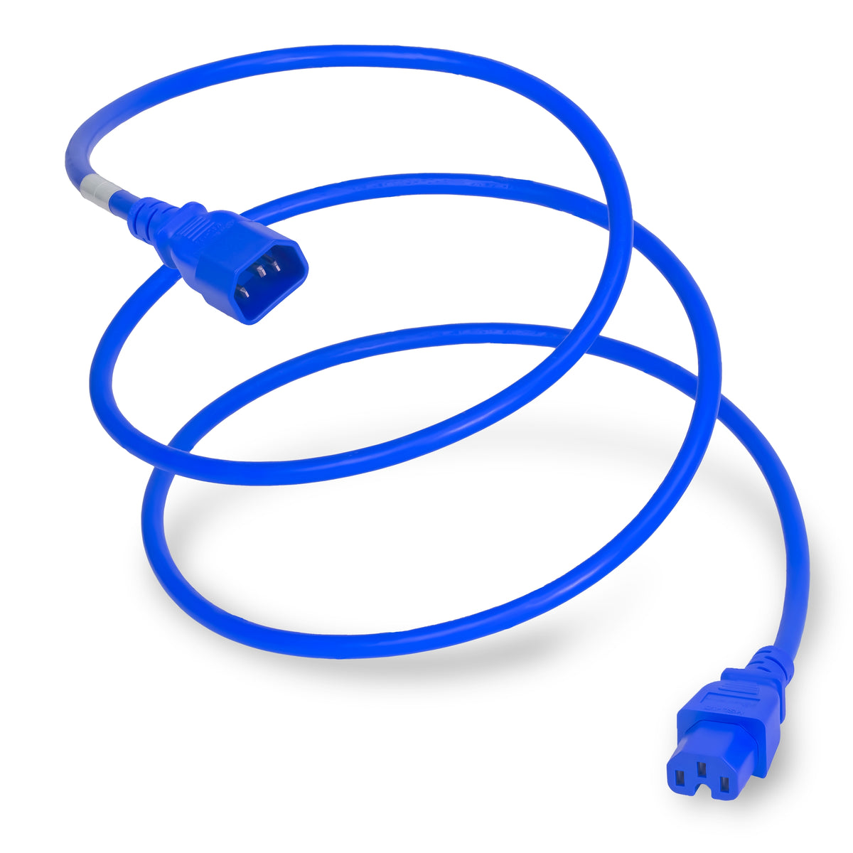 Liberty Security LPH1415-072BLU | Power Cord, 6 ft, C14 Plug to C15 Receptacle