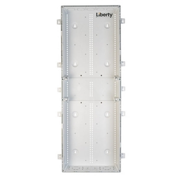 Liberty Security LRES28144BC5P | Residential Enclosure Cabinet, Gray, Plastic, Universal Mount