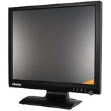 Liberty Security LSM17ST | LED Security Monitor, 17”, 5:4 Aspect Ratio, 1280x1024 Max res. (1080p upscale), 2xHDMI, VGA, BNC inputs