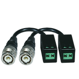 Liberty Security LVBPAIR | Up to 5MP HD Analog Video Balun, Screw Term to 4” BNC for TVI-CVI-AHD & 960H Cameras - (Pair)