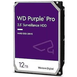 Liberty Security WD121PURP | Western Digital Purple Pro 12TB SATA Hard Disk Drive, 6 GB/S, 256MB Cache Individually Boxed