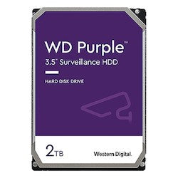Liberty Security WD23PURZ | Western Digital Purple 2TB SATA Hard Disk Drive, 6 GB/S, 256MB Cache Individually Boxed