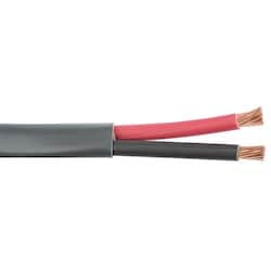 Liberty AV 12-2C-P-BLK-500 | Black Commercial Grade General Purpose 12 AWG 2-Conductor Plenum Cable Reel