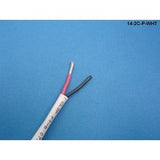 Liberty AV 14-2C-P-WHT-500 | White Commercial Grade General Purpose 14 AWG 2-Conductor Plenum Cable Reel