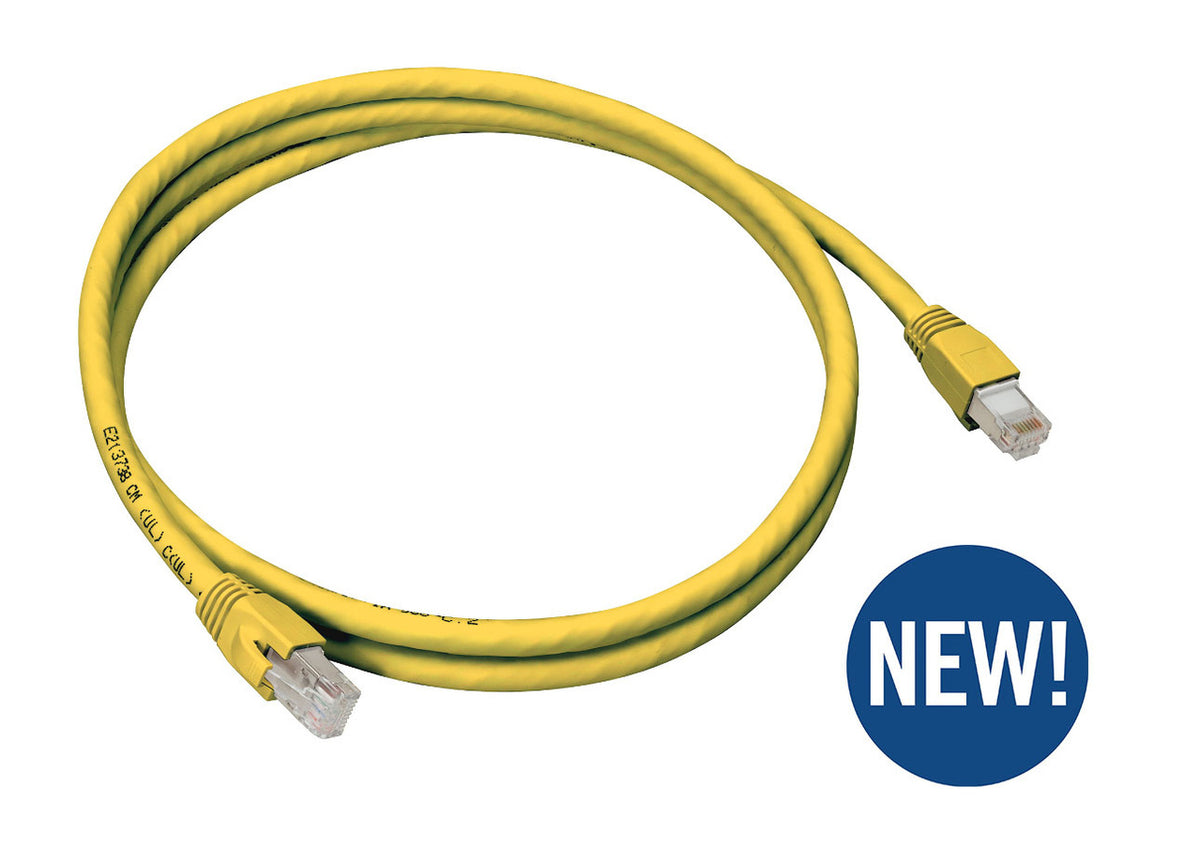 Liberty AV 152G6S4010 | 10" Category 6A true 24AWG shielded patch cables