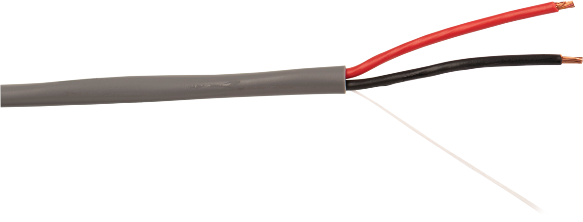Liberty AV 16-2C-BLK | Black Commercial Grade General Purpose 16 AWG 2-Conductor Cable Reel