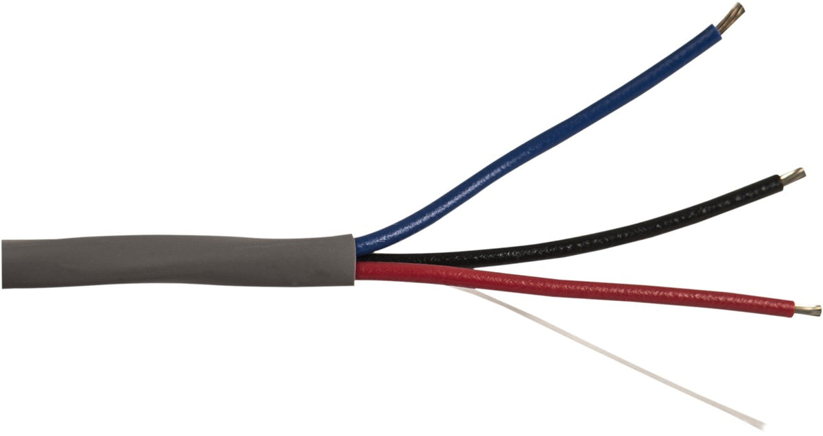 Liberty AV 18-3C-OC-GRY-BX | 1000 Feet Grey OEM Systems 18 AWG 3-Conductor Occupancy Sensor Cable with Special Color Code Box