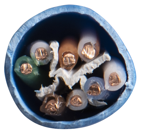 Liberty AV 24-4P-P-L6-EN-BLU | Blue Category 6 U/UTP EN Series 23 AWG 4 Pair Unshielded Cable Reel