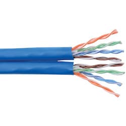 Liberty AV 24-8P-L6-SIAM-BLU | Blue Category 6 U/UTP EN Series 23 AWG 4 Pair Unshielded Cable Reel