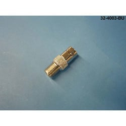 Liberty AV 32-4003-BU | Interseries Adapter BNC jack to an F jack In-line format