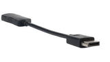 Liberty AV AR-DPM-HDF-I | 0.75 Feet Adapter Cable DisplayPort Male to HDMI Female 8 Inches Long
