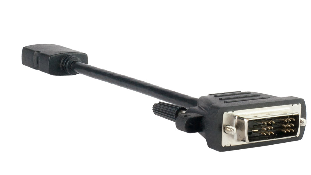 Liberty AV AR-DVM-HDF | Adapter Cable DVI male to HDMI female 5 inches long