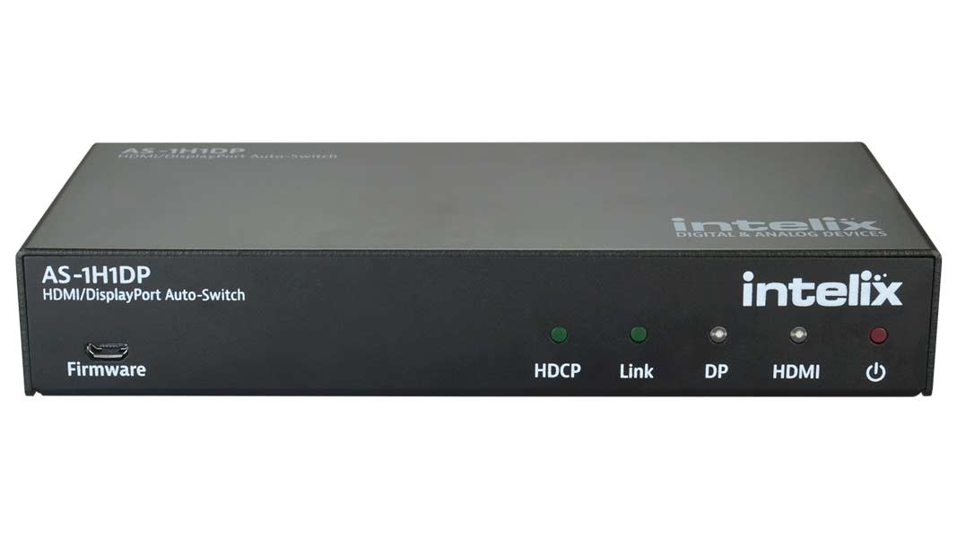 Liberty AV AS-1H1DP | HDMI/DisplayPort Auto-Switcher with HDMI & HDBaseT Output