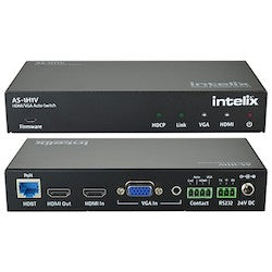 Liberty AV AS-1H1V | Intelix 2x1 HDMI & VGA / HDBaseT Auto Switcher