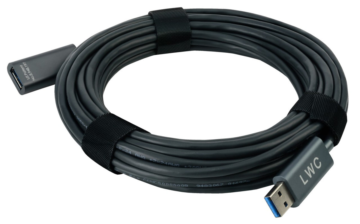 Liberty AV COMET-UPAAF-40M | 131.2 Feet USB 2.0 HS AOC A Male - A Female CMP